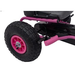 Pink AIR PerHour Kids Go-Kart