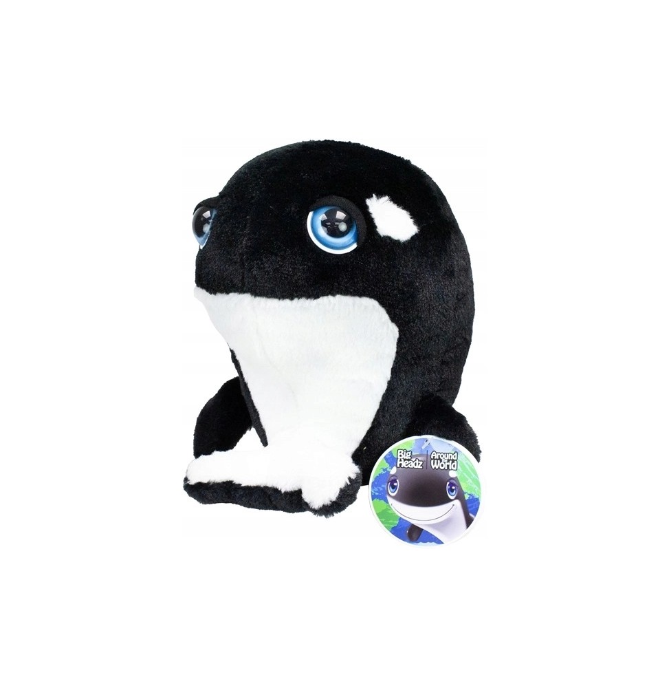 Big Headz - Pluszak Orka 21 cm Big Headz - Pluszak Orka 21 cm