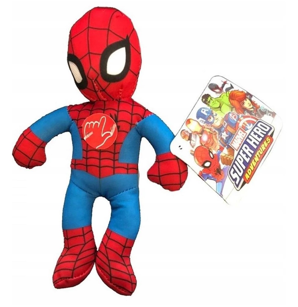 Spiderman pluszak z dźwiękiem 39 cm