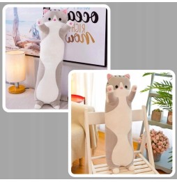 Long Plush Cat 70 cm Gray