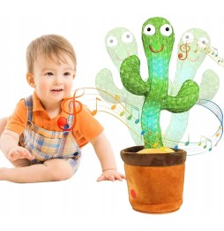 Cactus Toy Bear 35cm with LED