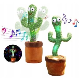 Cactus Toy Bear 35cm with LED