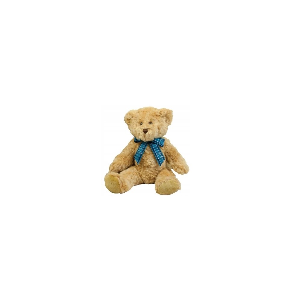 Small Plush Bear with Bow 20.5 cm