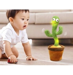 Cactus Toy Bear 35cm with LED