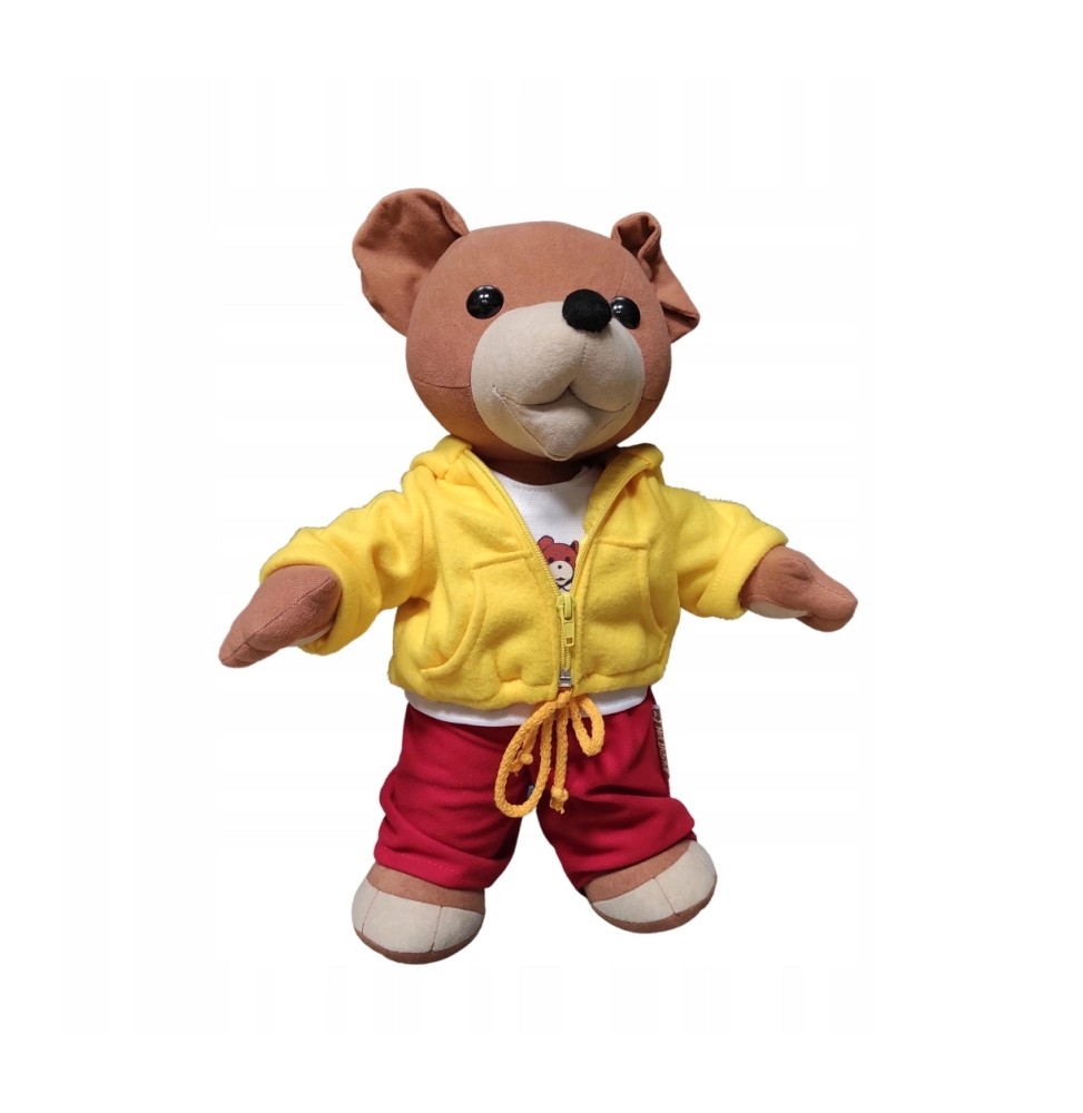 Uszatek Bear in Tracksuit - Plush Toy