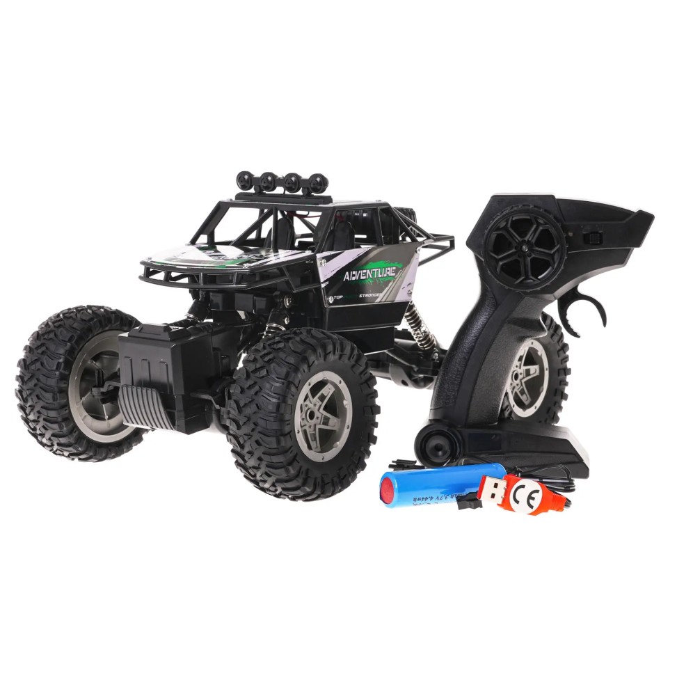 Crawler 1:14 rock shake r/c zielony - zdalnie sterowany