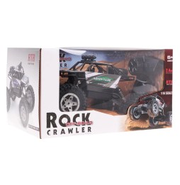 Crawler 1:14 rock shake r/c zielony - zdalnie sterowany