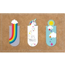 Magnetic Unicorn Bookmarks - Elegant and Practical