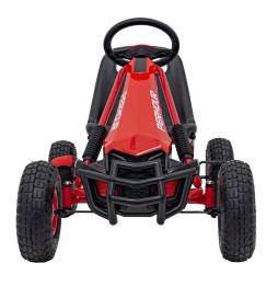 Gokart na pedały AIR PerHour dla dzieci, czerwony