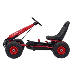 Gokart pe pedale AIR PerHour pentru copii, roșu