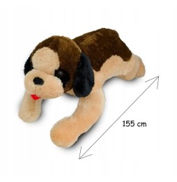 Large Plush Saint Bernard Dog 155 cm