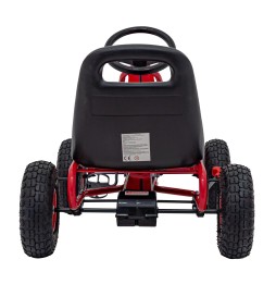 Gokart pe pedale AIR PerHour pentru copii, roșu