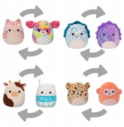Squishmallows Flip A Mallows 13cm Maskotka Lexie & Elton