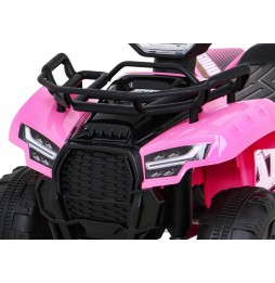 Quad Storm electric pentru copii roz cu motor de 25w