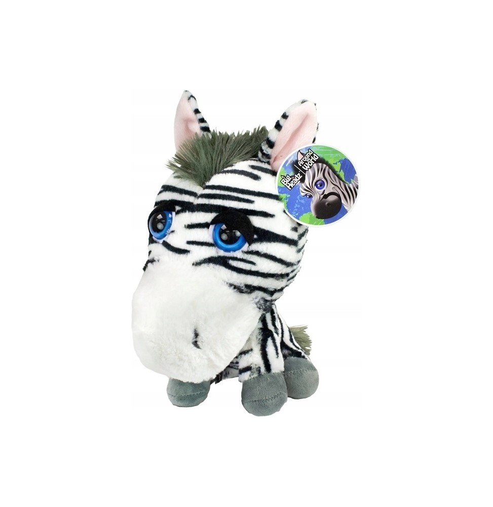 Big Headz - Pluszak zebra 21 cm