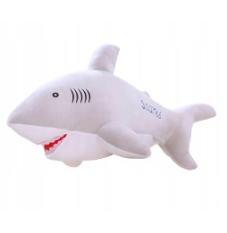 Plush Shark 60 cm - Blue and Gray