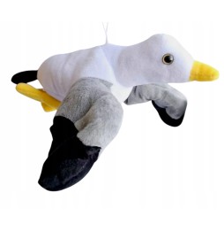 Large Plush Seagull 40 cm Soft Toy