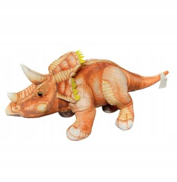 Dinozaur triceratops din pluș 25 cm