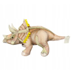 Dinozaur triceratops din pluș 25 cm