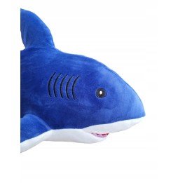 Plush Shark 60 cm - Blue and Gray