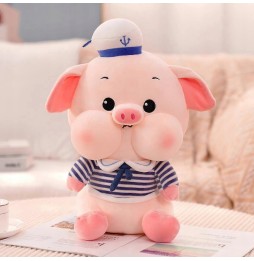 Stuffed Pig 40 cm in Sailor Outfit