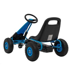 AIR PerHour Pedal Go-Kart for Kids - Blue