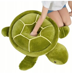 Żółwik z kocem pluszak 60 cm dla dzieci