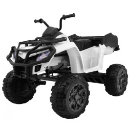 Quad XL Children’s ATV White 4x4 with LED Audio