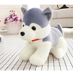 Jucărie de pluș câine husky 20 cm