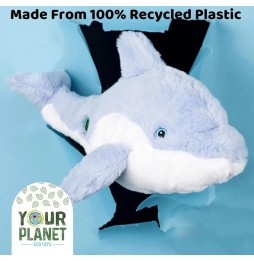 Păpușă delfin 30 cm eco plush