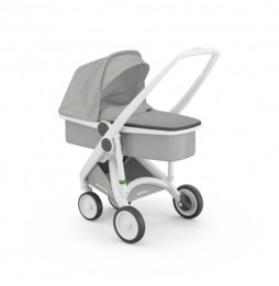 Greentom carrycot stroller v.2.1 white-grey