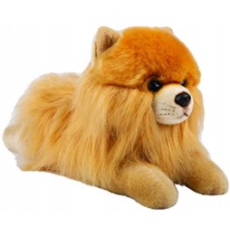 Pluszak Piesek Pomeranian Brązowy