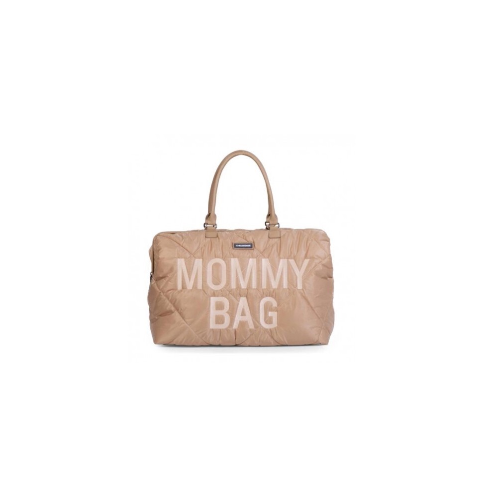 Childhome mommy bag pikowana beżowa - torba dla mam