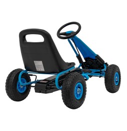 Gokart pe pedale AIR PerHour pentru copii - Albastru