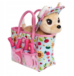 Chichi Love plush dog with bag