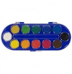 Locomotif Watercolor Paints in Case – 12 Colors