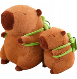 Plush Capybara 40cm with Backpack