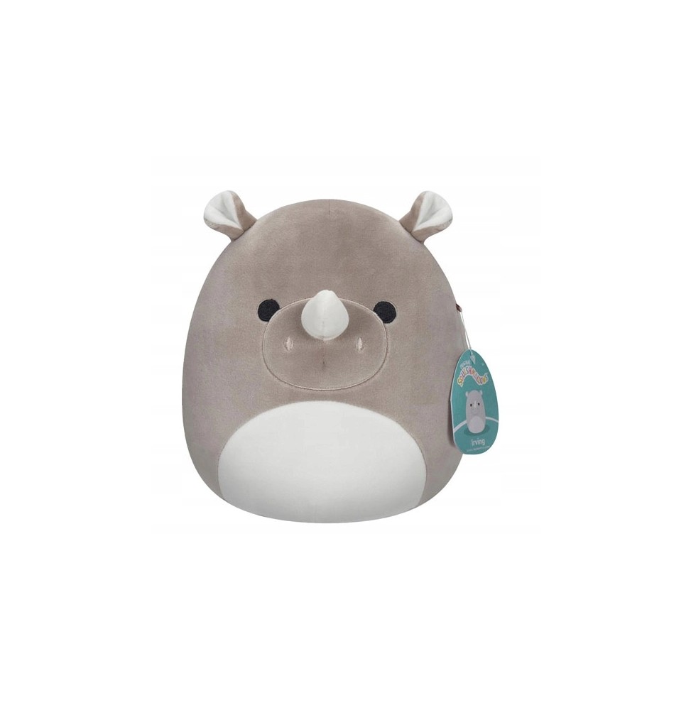 Squishmallows Plush Irving Rhino Toy 19 cm