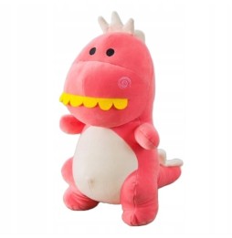 Pluszowy dinozaur różowy 23 cm