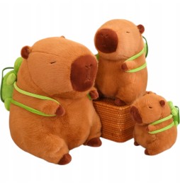 Plush Capybara 40cm with Backpack