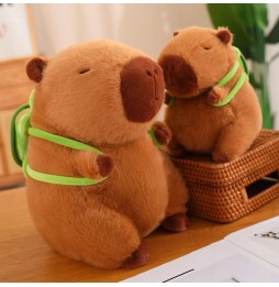 Plush Capybara 40cm with Backpack