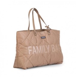 Childhome geantă family bag matlasată bej