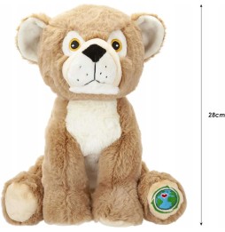 Eco-Friendly Plush Lioness 28 cm