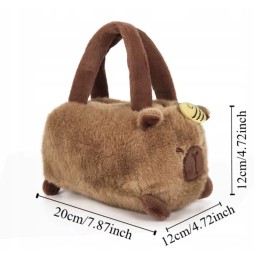 Stuffed Capybara Bag for Kids