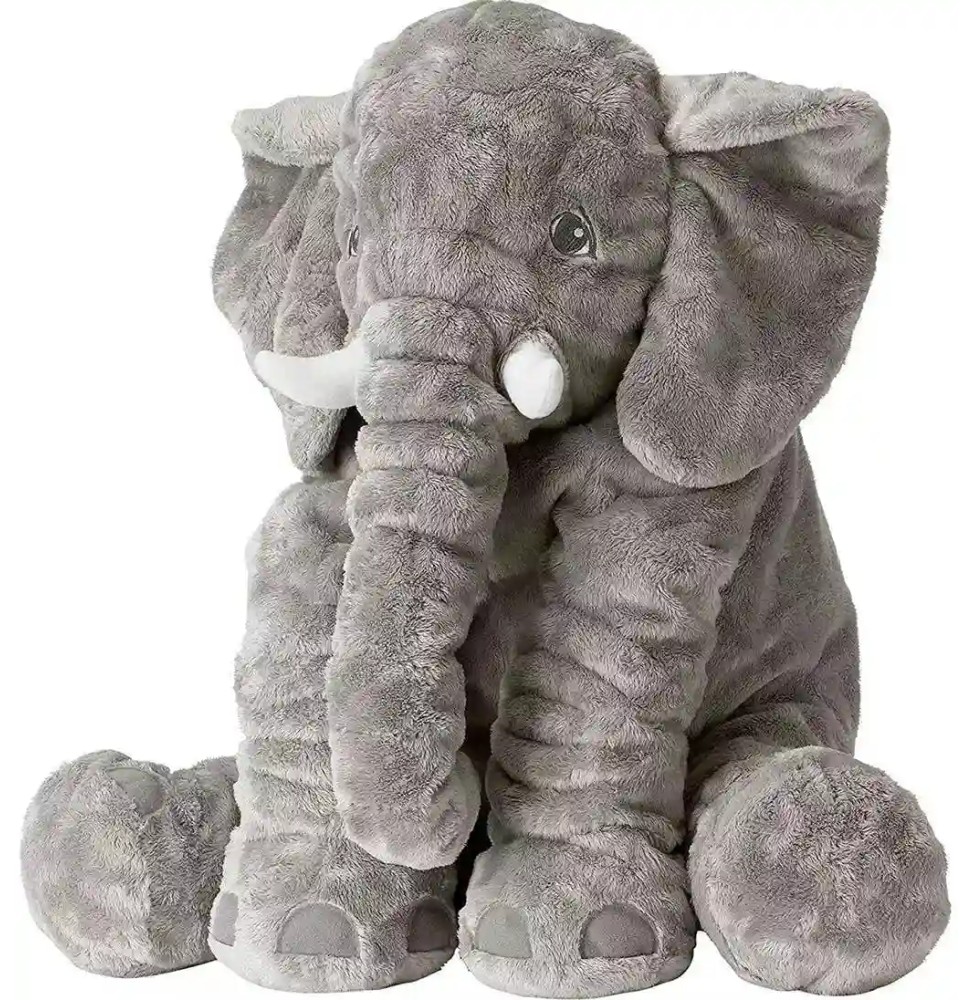 Elefant mare din pluș 70 cm - jucărie pentru copii