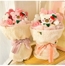 Plush Bunny Bouquet 35cm - Gift for Kids