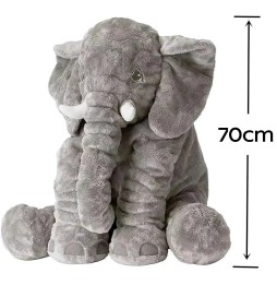 Elefant mare din pluș 70 cm - jucărie pentru copii