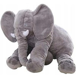 Elefant mare din pluș 70 cm - jucărie pentru copii