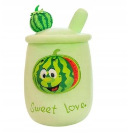 Jucărie Bubble Tea verde pepene 35 cm