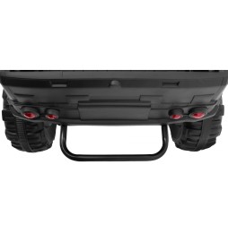 Red XL ATV Quad for Kids - 4x4 Drive, LED Audio